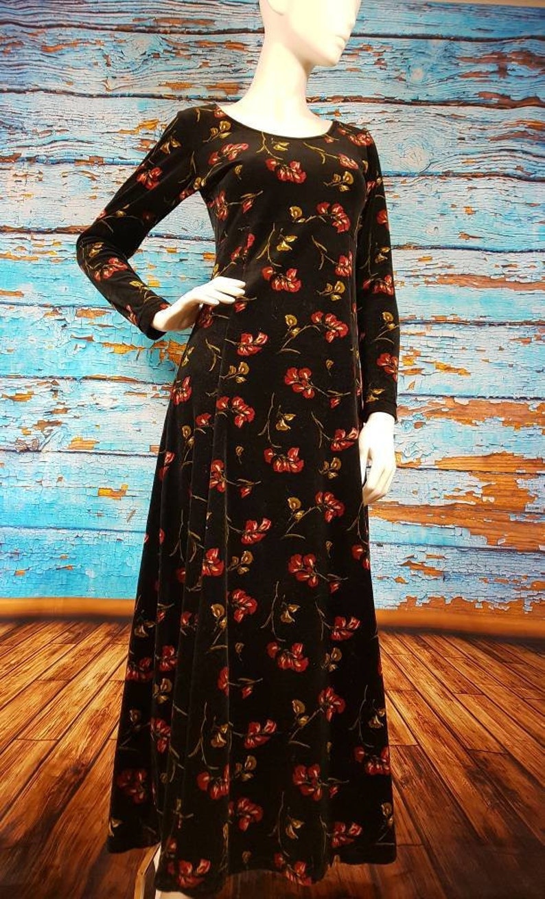 monsoon red velvet dress