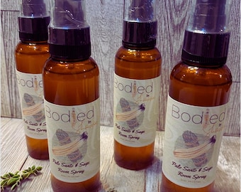 Palo Santo & Sage Smudge Spray – Smokeless Cleansing + Protection Ritual Mist