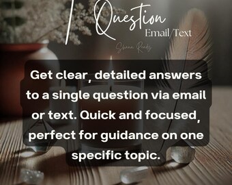 Intuitive Question Reading: Spirit-Led Guidance (PDF Delivery within 24-48 Hours)