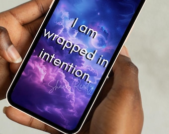 Celestial Affirmation Wallpapers -Purple Aesthetic