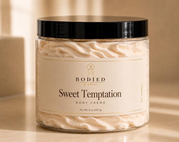 Sweet Temptation Body Crème | Whipped Body Butter
