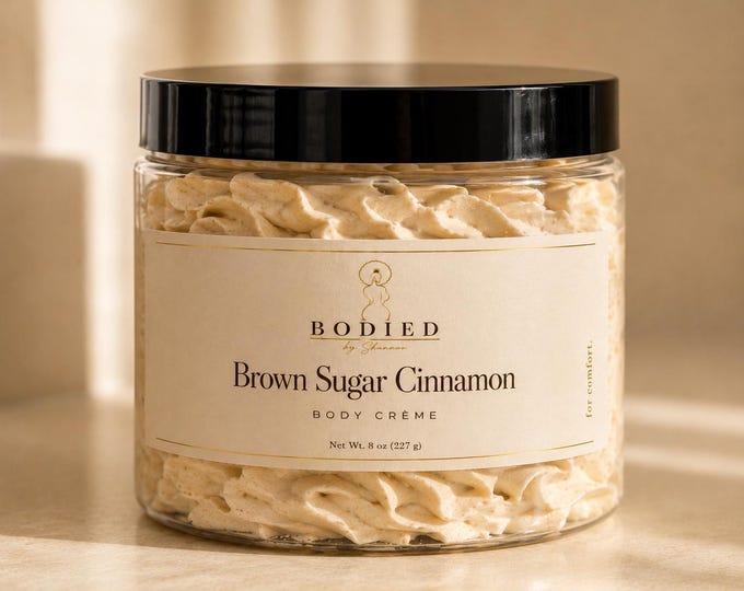 Brown Sugar Cinnamon Body Crème | Whipped Body Butter