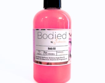 Lick Me All Over Shimmering Body Oil – Pink Glow Hydrating Oil