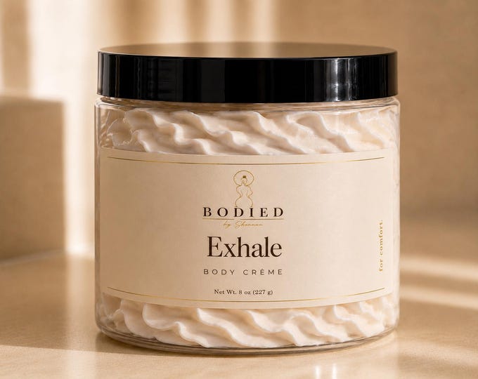 Exhale Body Crème | Lavender Vanilla Whipped Body Butter