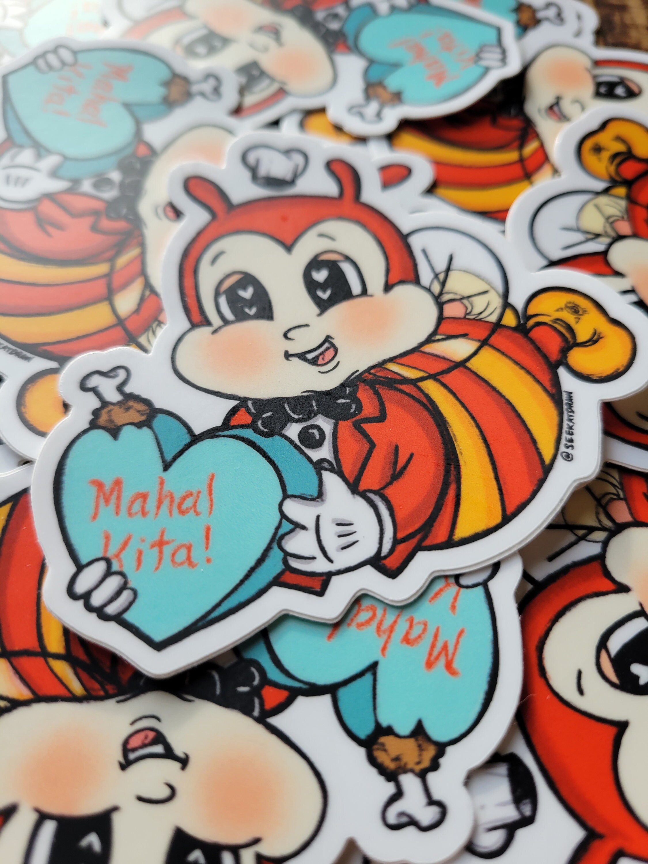 Jollibee Sticker mahal Kita Jollibee Chicken Etsy