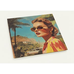 Retro Travel Poster Cards - Pack of 10 | Eco-Friendly Premium Quality | Perfect for Any Occasion