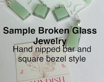 Joyas personalizadas hechas a medida a partir de tus cristales rotos.