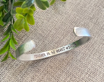 Memorial Gift for Loss of Dad, Sympathy Gift for Funeral, Bereavement Bracelet, Condolences Gift Loss of Loved One, Father Remembrance Gift