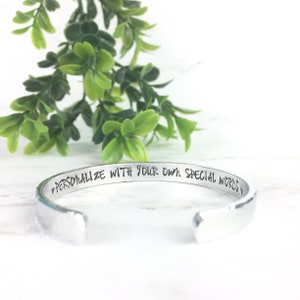 Sympathy Gift for Friend, Personalized Engraved Bracelet, Customized Cuff Bracelet, Sympathy Gift, Condolences Gift, Miscarriage Keepsake