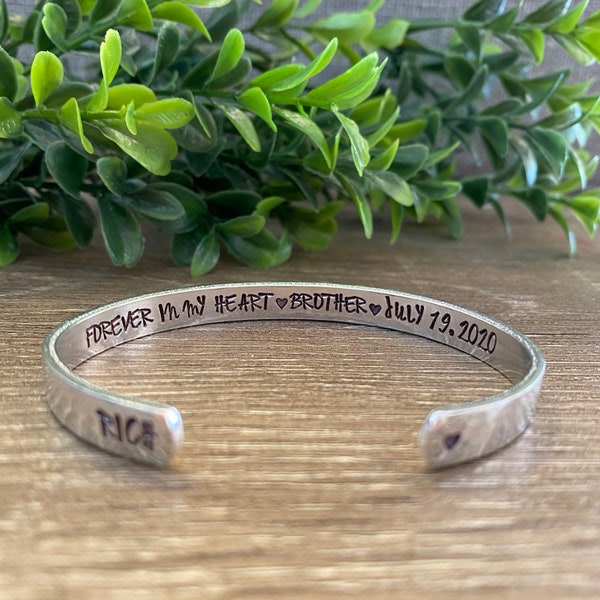 Loss of Sibling Remembrance Gift, Memorial Jewelry, Loss of Loved One Gift for Friend, Gift for Loss of Brother Sister Sibling