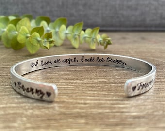 Loss of Grandmother, Memorial Gift, Sympathy Gift, Remembrance Jewelry Bracelet, Grandma Keepsake, Condolences Loss of Loved One