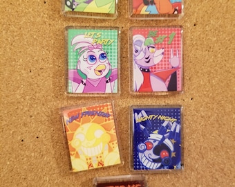 Five Nights At Freddys Poster Pins