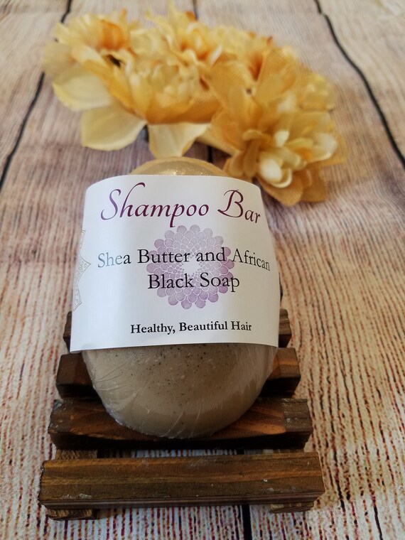 Sample Shampoo Bar Shea Butter African Black Soap Etsy