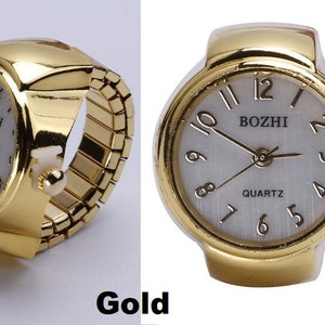 Ring Watches! Various Types || Silver, Gold, Black || Jewelry Watch