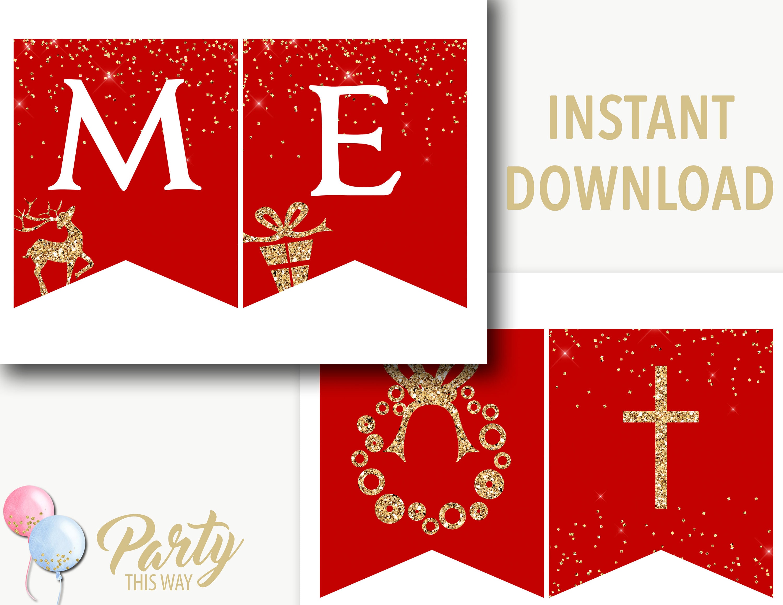Merry Xmas banner printable/Merry Xmas indicator/Pink and gold xmas decoration/printable xmas decorations/ photo relating to Printable Merry Christmas Sign identify Merry Xmas banner printable/Merry Xmas signal/Purple and gold xmas decoration/printable xmas decorations/