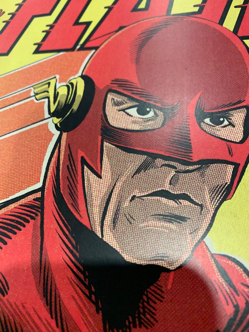 11x17 the Flash TV John Wesley Shipp Version 1 VINTAGE Comic Cover ...