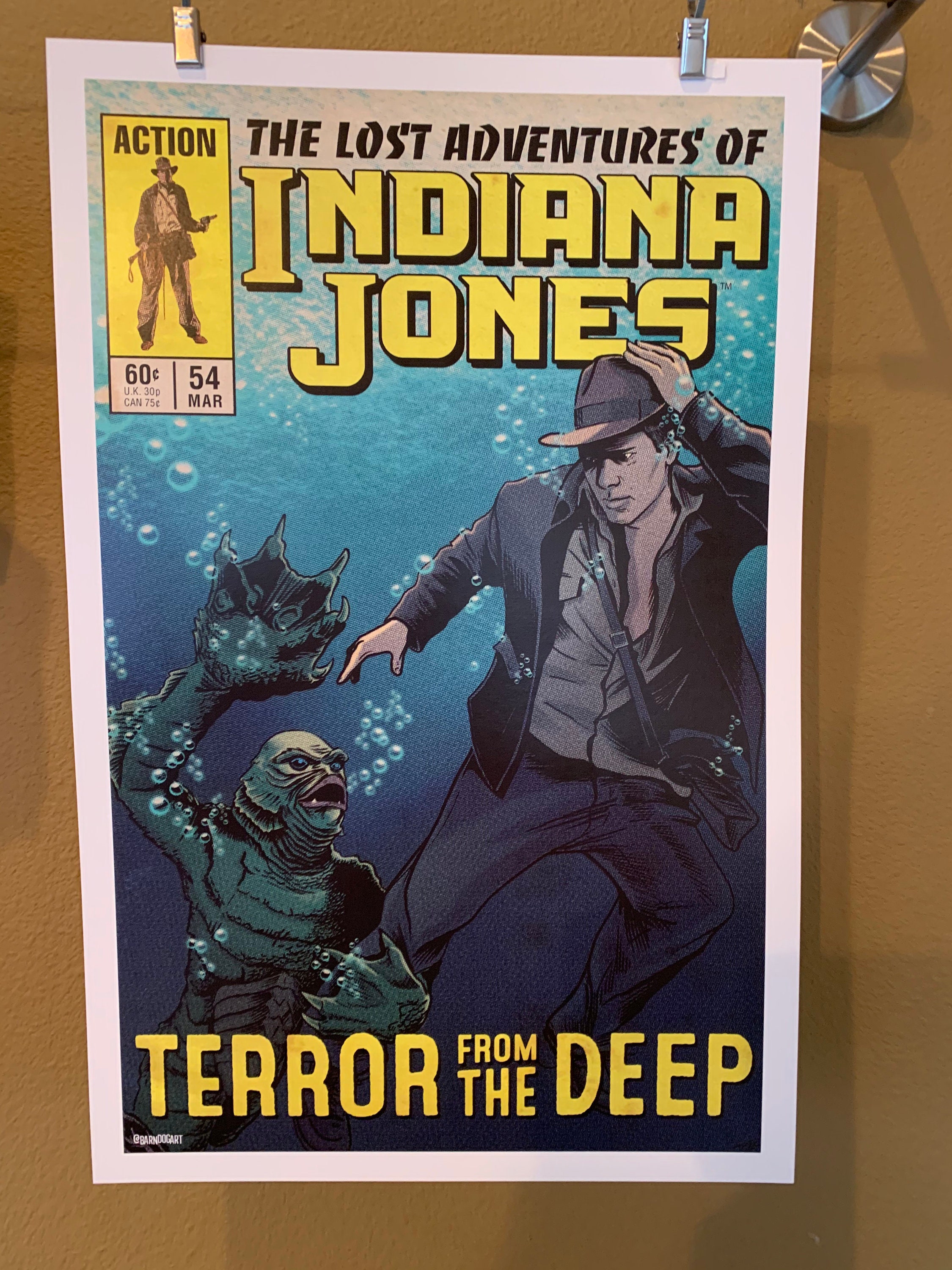 11x17 Creature From The Black Lagoon Crossover Vintage Marvel Etsy 11x17 Creature From The Black Lagoon Crossover Vintage Marvel Etsy