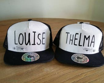 Best Friend Thelma & Louise Hat Set
