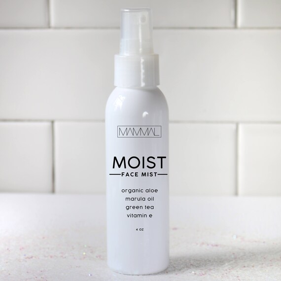 Hydrating Face Mist Refreshing Organic Aloe Vera Juice Jasmine Green Tea Marual Oil