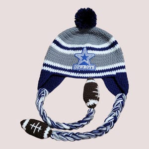 Inspired Football Dallas Cowboys Crochet Hat