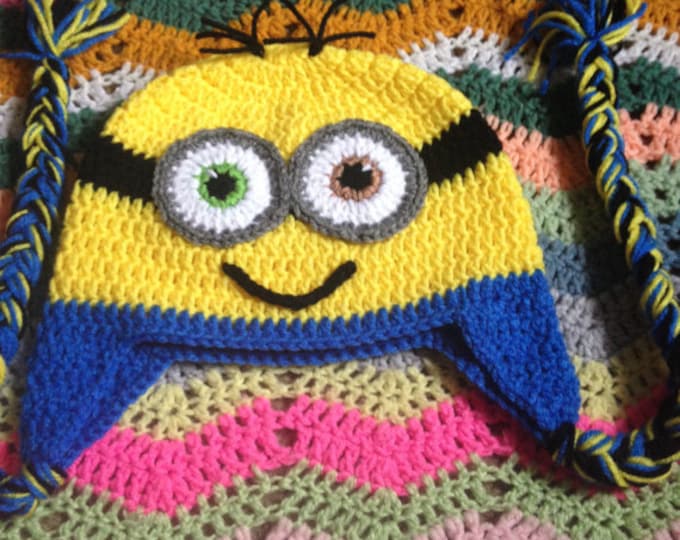 Crochet Bob The Minion Hats