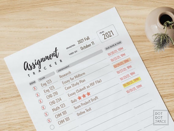 A5 Printable Auftrag Tracker A5 Halbbuchstabe Halbe A4 Etsy