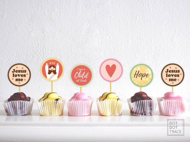 printable-baptism-cupcake-toppers-christian-cupcake-toppers-for-sunday-school-i-am-a-child-of-god-cupcake-topper-christmas-cupcake-toppers-etsy for Jesus Birthday Cupcake Toppers Free Printable Printable Baptism Cupcake Toppers Christian Cupcake Toppers for Sunday School I Am a Child of God Cupcake Topper Christmas Cupcake Toppers - Etsy for Jesus Birthday Cupcake Toppers Free Printable