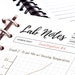 Printable Student Lab Notes Lab Notes Student Planner Printable ...