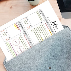May include: A printable worksheet with the title "Online Class Notes" and sections for "Developmental Stages" and "Meet the Bear." The worksheet includes a section for "Child grows and develops at an incredible rate" with two circles labeled "Sleep" and "Nutrition."