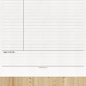 Printable Sermon Notes Template: Christian Planner (PDF Letter) image 6