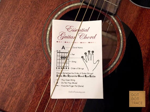 Guitar Chord Chart Book