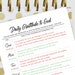 Printable Daily Gratitude to God the Classic Happy Planner-sized 7x9.25 ...