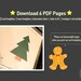 Printable Christmas Card DIY Kit Printable Kids Activities - Etsy