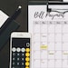 Printable Bill Payment Calendar the Classic Happy Planner-sized 7x9.25 ...
