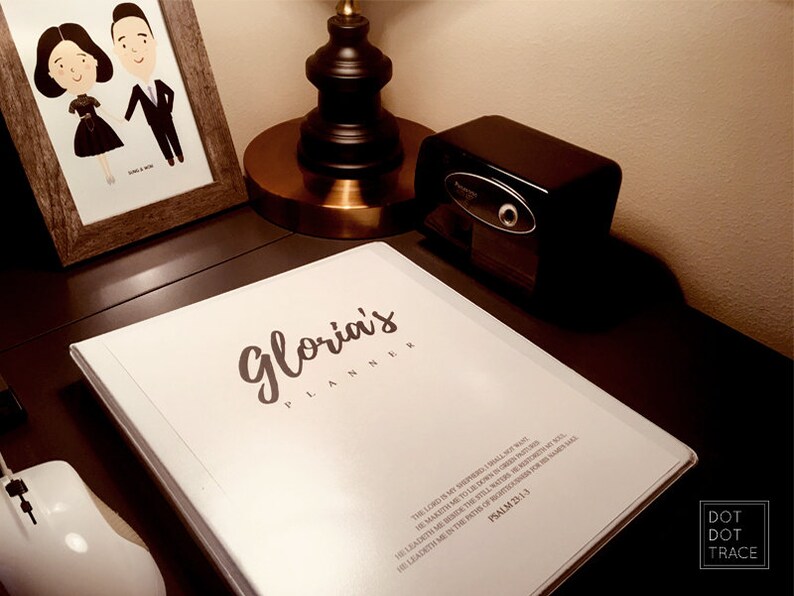 Printable Custom Planner