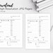 Printable Digital Date Ver Daily Planner Weekly Planner Day - Etsy