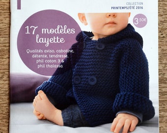 Poncho Tricot Bebe Patron