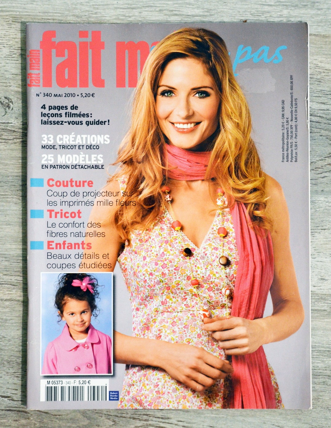 Magazine Handmade Step by Step of May 2010 340, Sewing Magazine ...