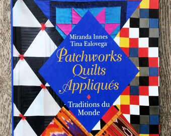 Patchwork-Buch - Quilts - Applikationen / Welttraditionen, Patchwork-Buch, Nähbuch, Patchwork-Muster, Patchwork-Plaid