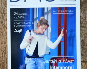 DMC Tricot Magazine 01 / Fall-Winter, Knitting Magazine, Knitting Catalog, Women's Knitting, Women's Sweater, Easy Knitting, Winter Accessories