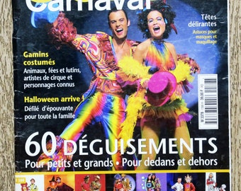 Magazine Burda Carnaval E588, patron couture, patron Burda, magazine couture, explications couture, patron déguisement, costume star wars