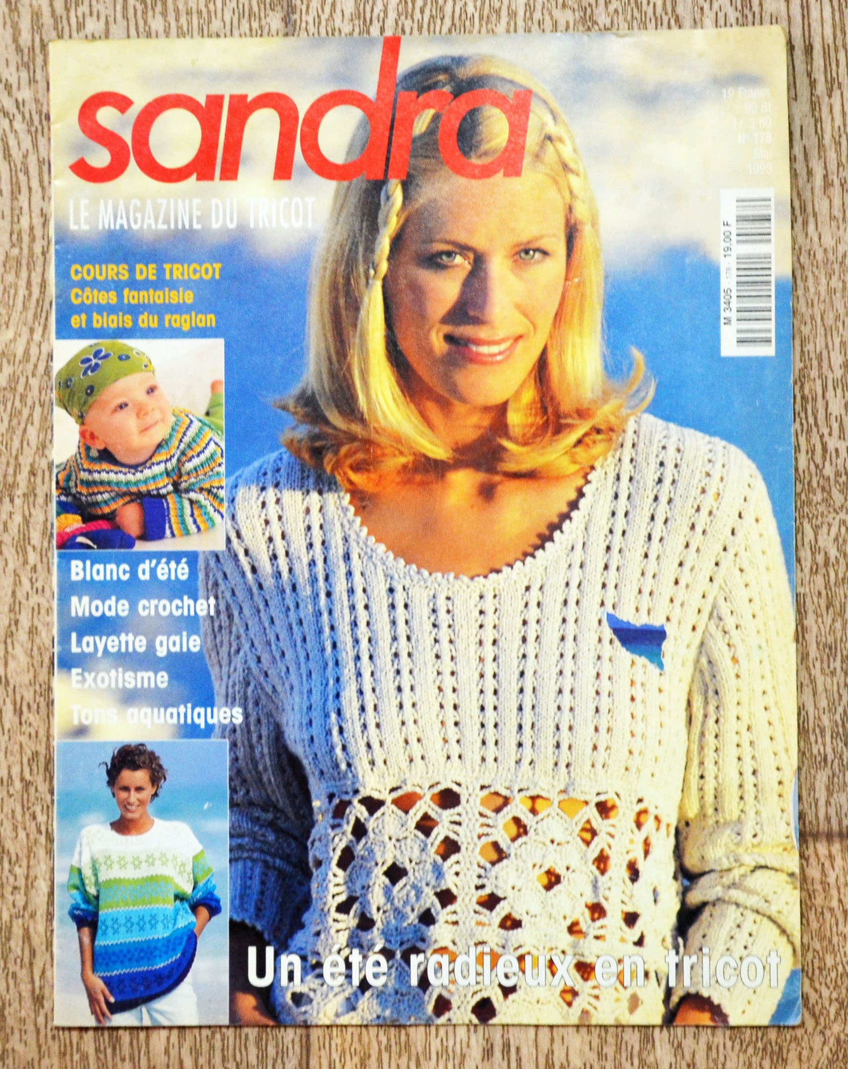 Sandra knitting magazine 178 maggio 1999 catalogo maglieria maglieria vintage maglieria traforata maglieria da donna maglieria per bambini modello maglia Etsy Italia