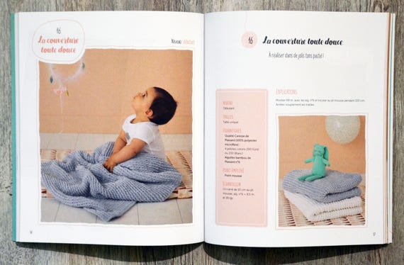 Livre Trousseau pour bébé - Editions Marie-Claire