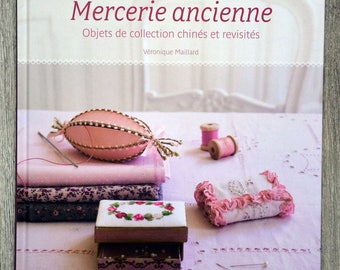 Ancient Mercerie Book / Collectibles hunted and revisited, embroidery book, customization technique, vintage creations