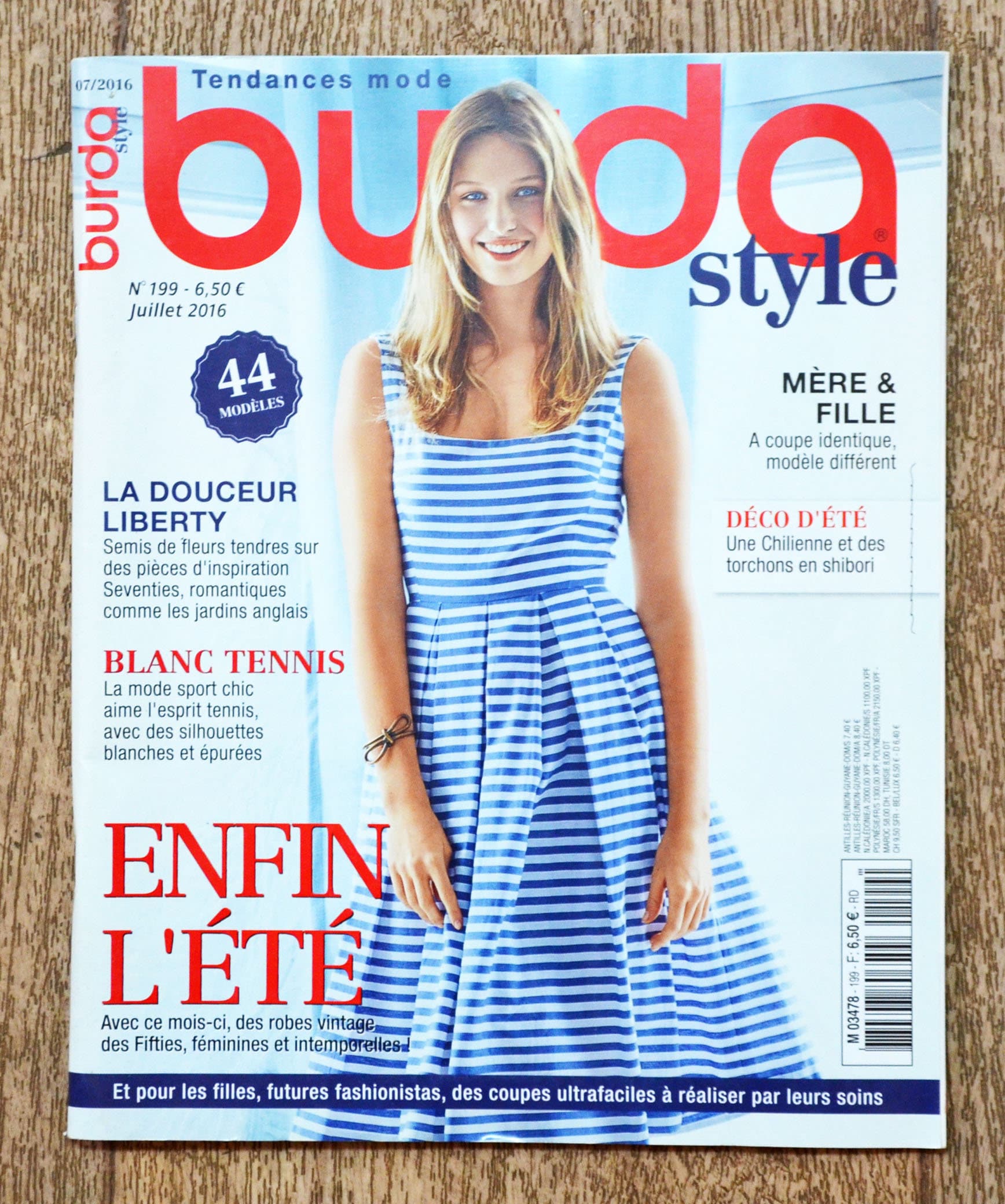 Burda Magazine July 2016 (199), Sewing Pattern, Burda Burda Magazine July 2016 (199), Sewing Pattern, Burda