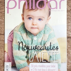 Phildar Magazine Baby Mesh 33 Vintage Catalog Phildar Magazine Etsy