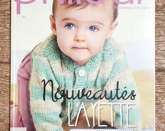 Phildar Magazine 130 / Spring-Summer 2016, special layette, knitting magazine, knitting catalog, baby models, baby knitting