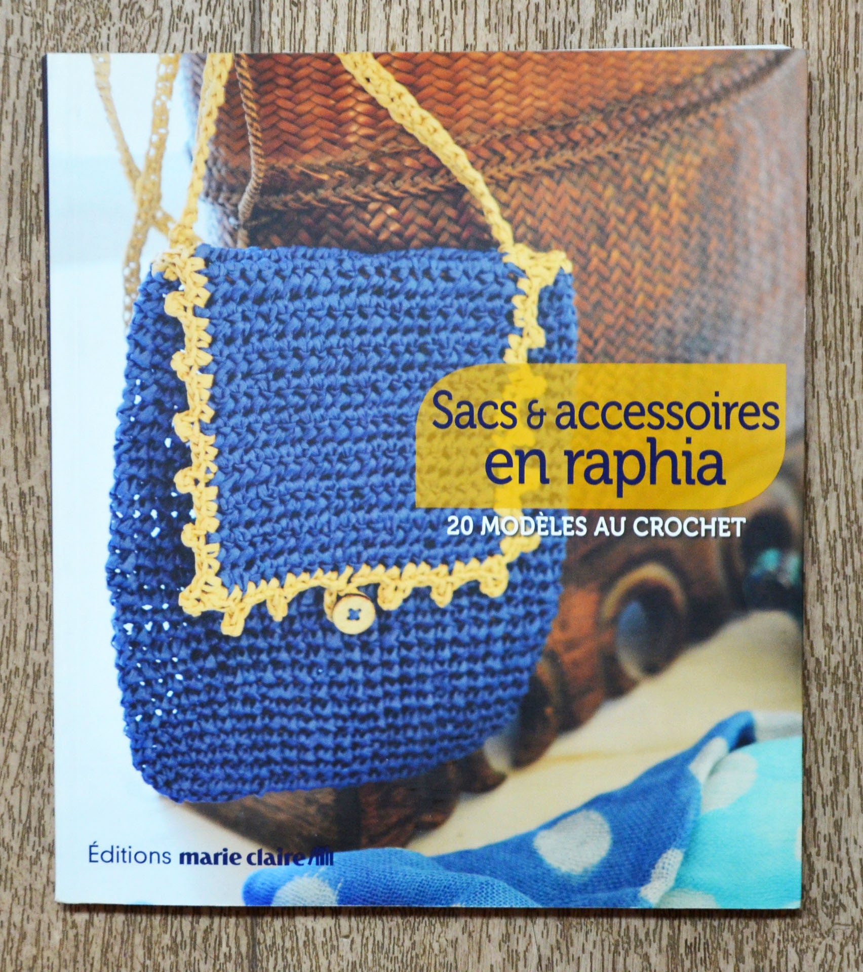 Livre Sacs et accessoires en raphia / 20 modèles au crochet - Etsy France