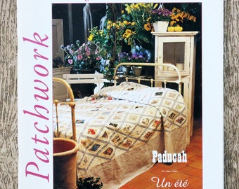 Magazine Quiltmania 18 / Juillet-août 2000, magazine patchwork, patron couture, patron patchwork, plaid en patchwork, revue patchwork