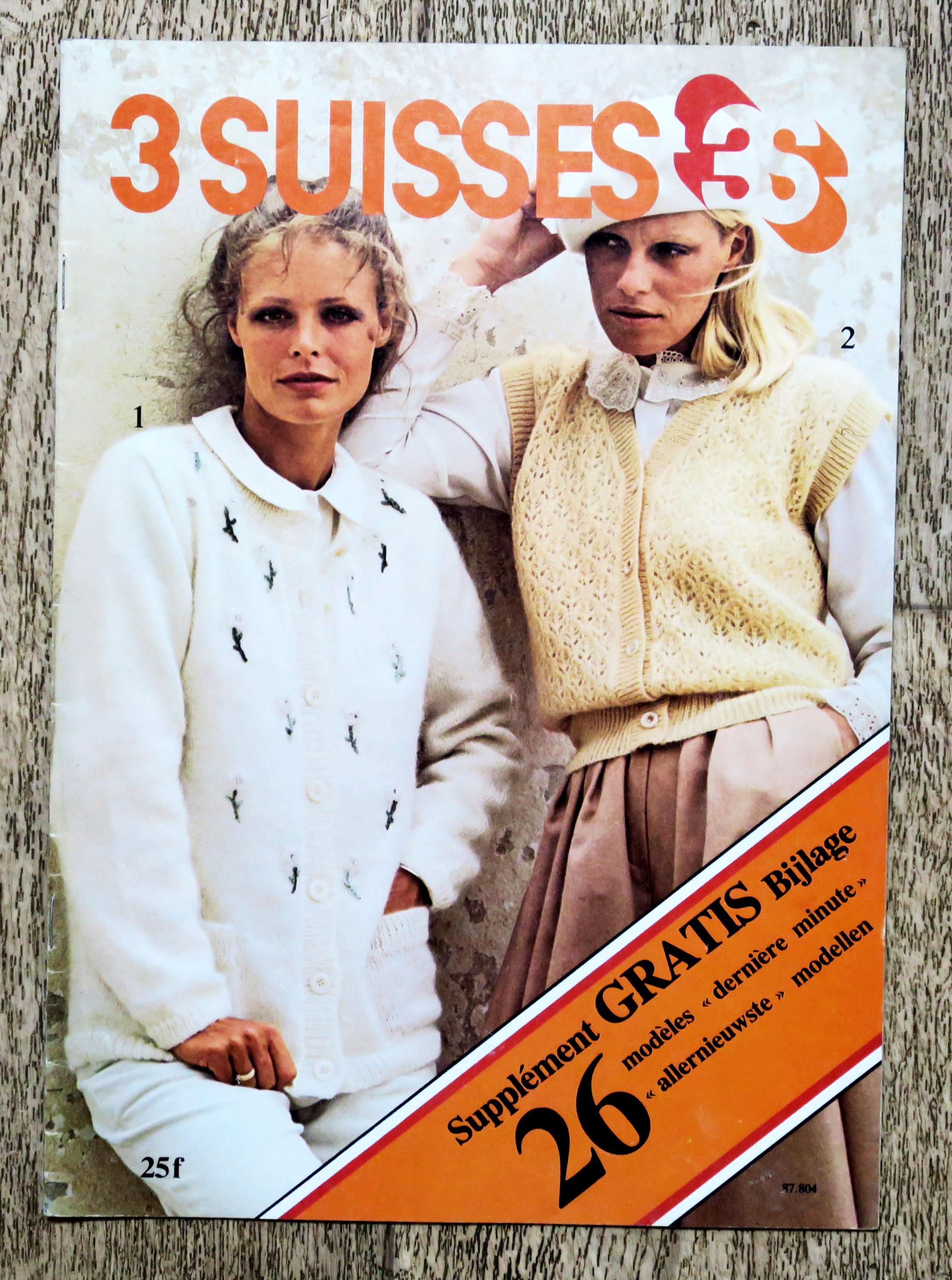Catalogue Ancien De Laine 3 SUISSES - Plaisir Du Tricot, Abonnement Hiver - Édition Vintage